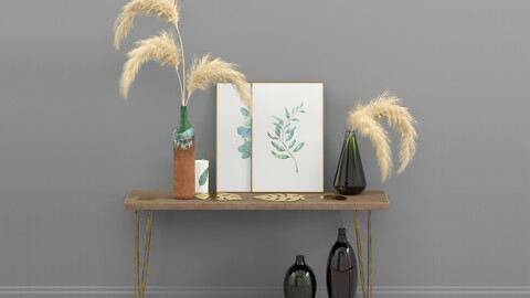 Pampas decorative set_01