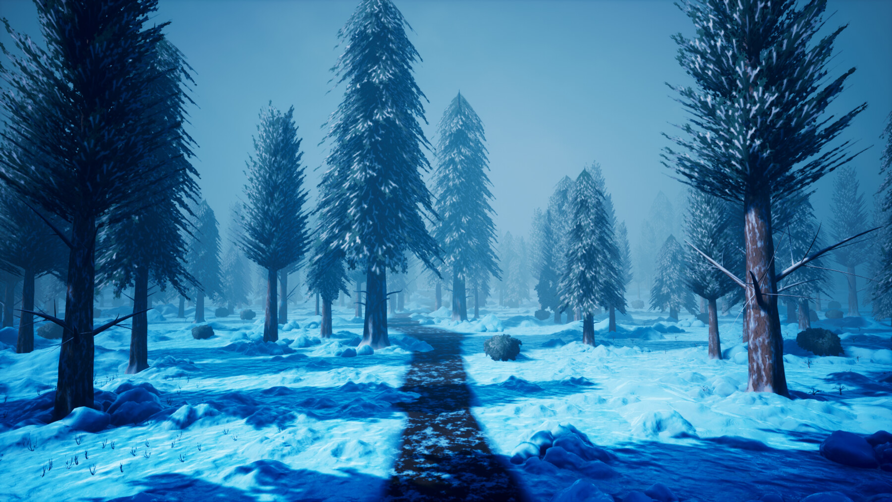 ArtStation - Stylized Snowy Environment - Unreal Engine 4 | Game Assets