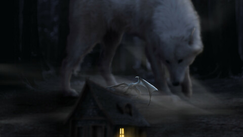 THE BIG BAD WOLF & DRAGO :