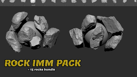 SCANNED ROCKS IMM PACK