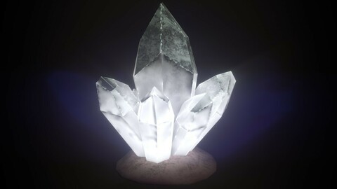 Stylized Bright Crystal