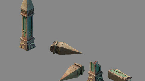 Funeral Place - Stone Pillar 03