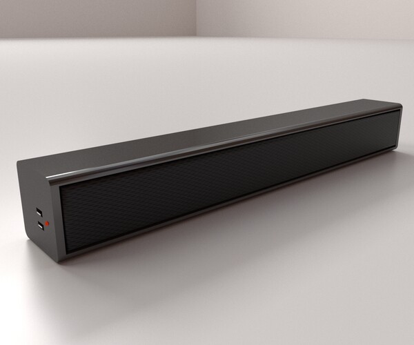 ArtStation Sound Bar Game Assets