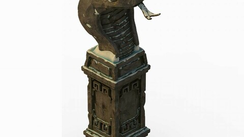 White camel mountain - Cobra stone