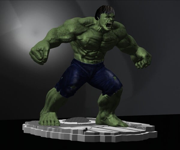 ArtStation - Hulk From Movie The Incredible Hulk 2008 with Edward ...