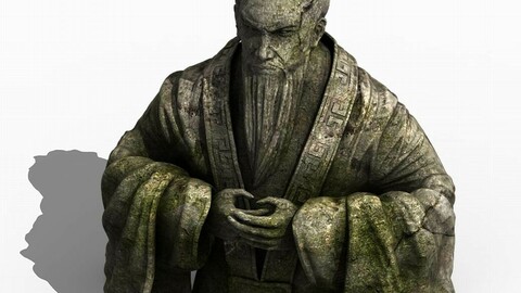 Large - stone statue 01