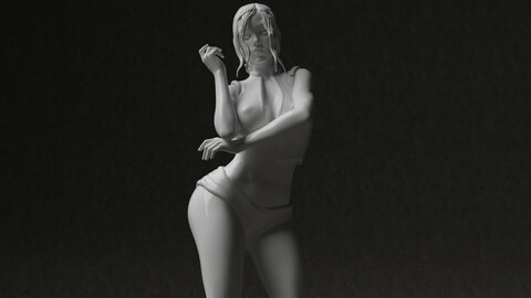 Woman figure 3d printable
