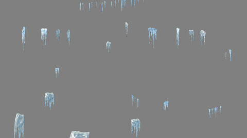 Huashan Mountain Road - ice and snow - ice picks