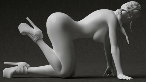Nude woman 3d printable