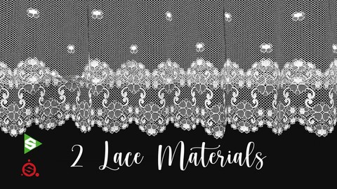2 Procedural Lace Materials
