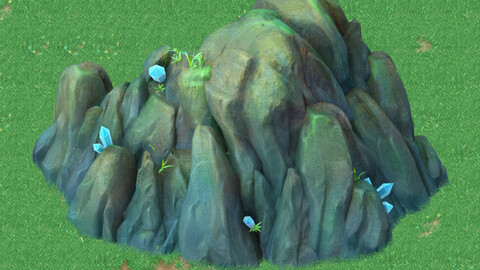 Cartoon Sky City - Fake Terrain 03