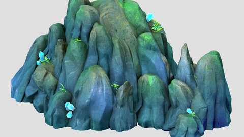 Cartoon Sky City - Fake Terrain 04