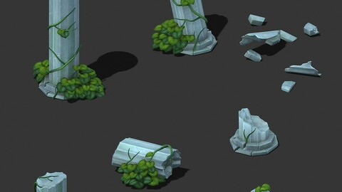 Cartoon Sky City - Fake Terrain 06