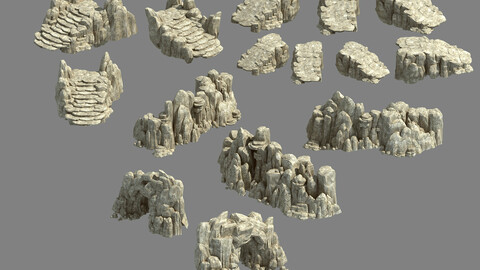 Kunlun Mountains - Rock 04