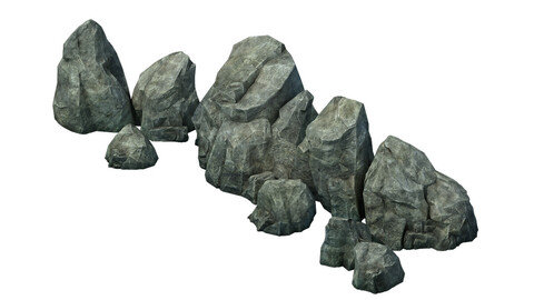 Cold wind highland - mountain rock 03