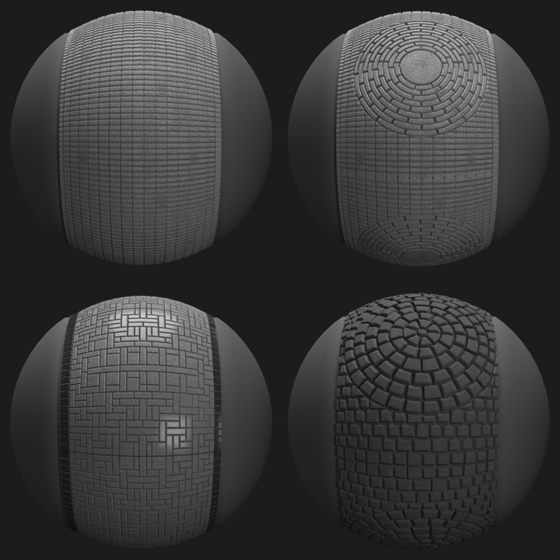 ArtStation 13 street and pavement PBR textures & quixel mixer files + Free video tutorial