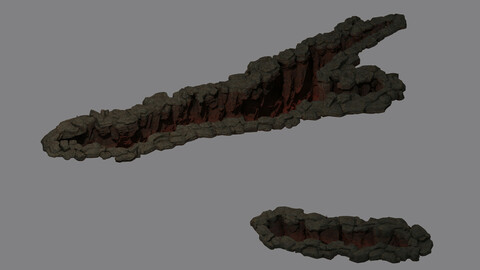 Long main city - outside the city cracked seam 01