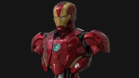 Iron man bust
