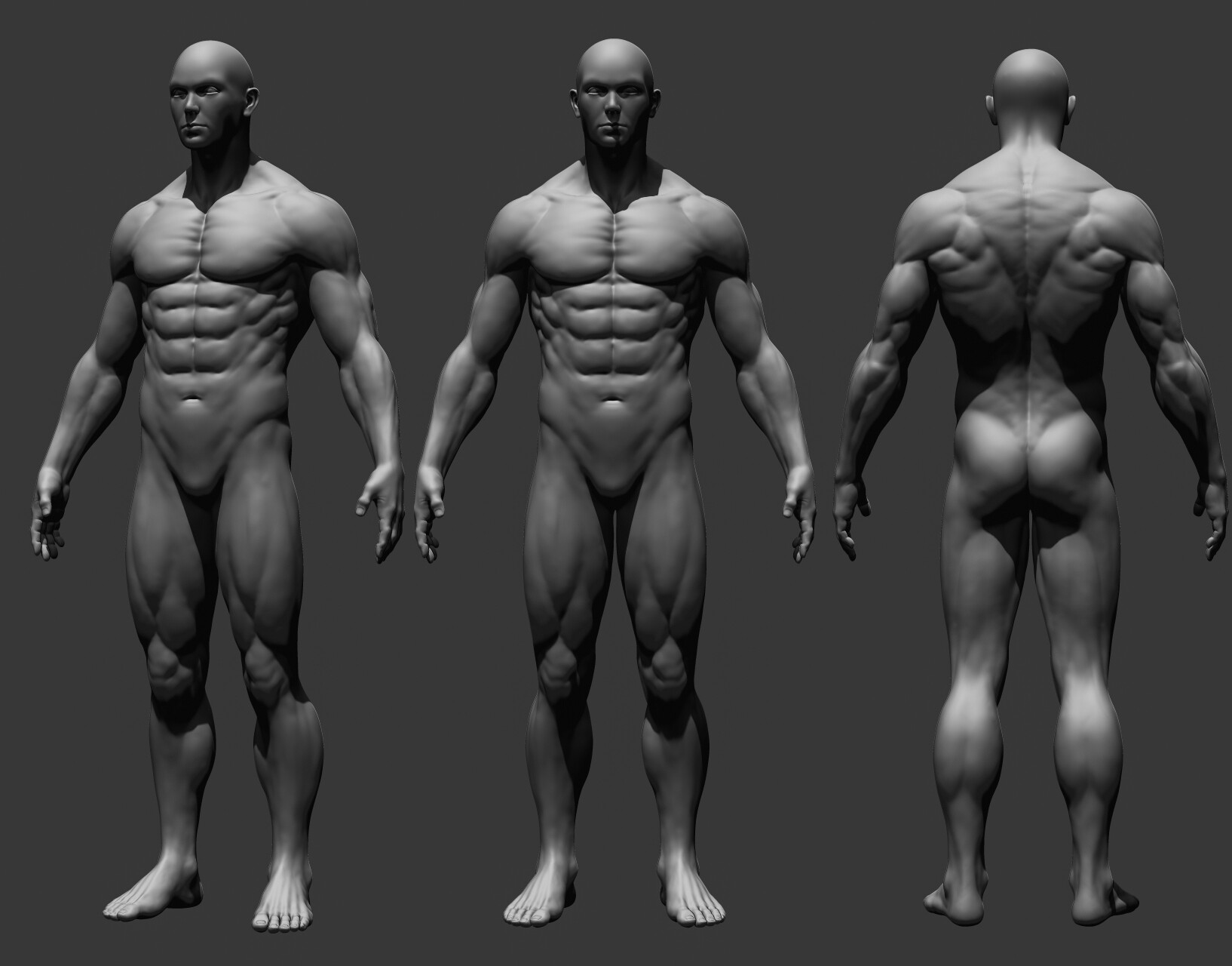 ArtStation - R15 Realistic Male Body