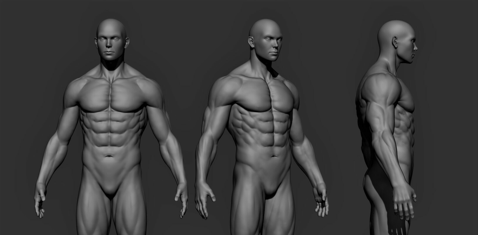 ArtStation - R15 Realistic Male Body