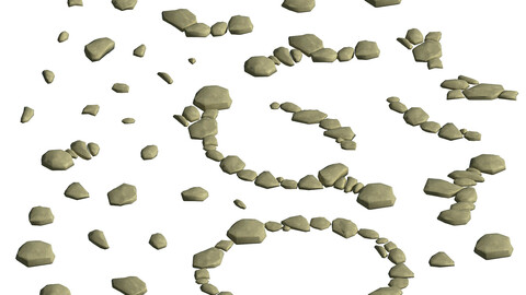 The mountain - the little stone