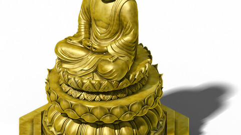 Stone - Buddha - base