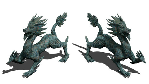 Stone carvings - dragon