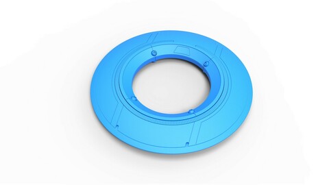Cosplay 3D printable Identity disk from the movie Tron Legacy 2010