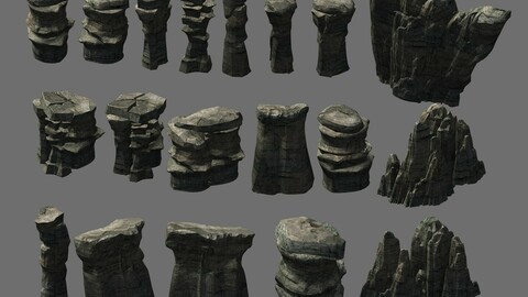 Journey to the West - Mountain Terrain 02