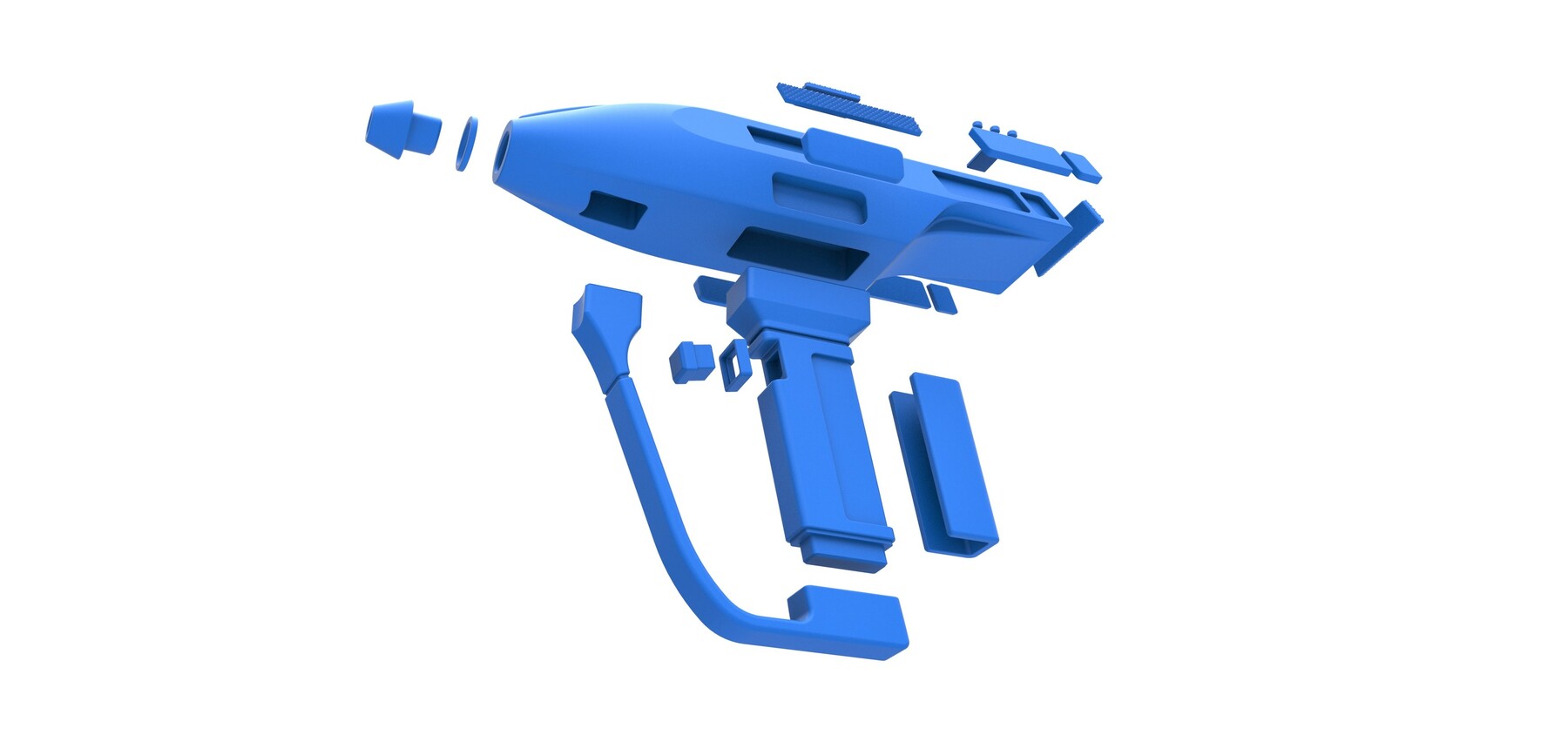 ArtStation - Cosplay 3D printable Romulan Phaser pistol from Star Trek ...