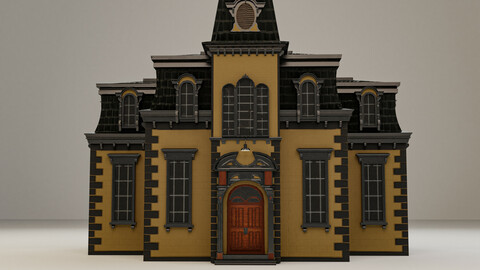 Victorian House 3D Model