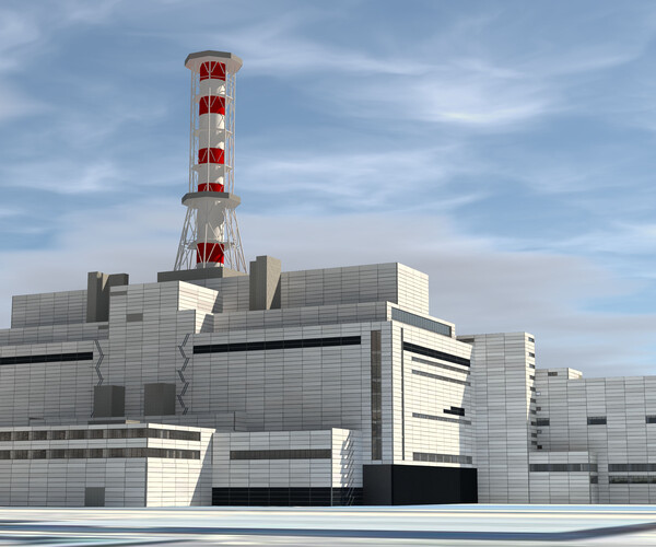 ArtStation - Chernobyl Nuclear Power Plant 3D model | Resources