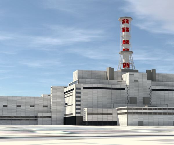 ArtStation - Chernobyl Nuclear Power Plant 3D model | Resources