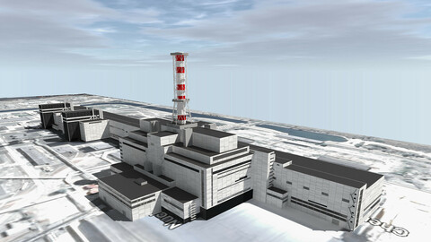 Chernobyl Nuclear Power Plant 3D model
