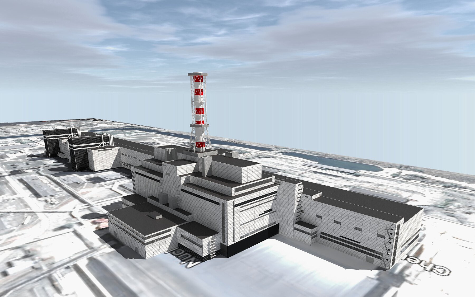 ArtStation - Chernobyl Nuclear Power Plant 3D model | Resources
