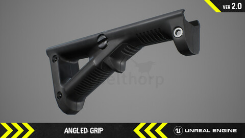 Angled Grip - FPS Weapon Attachment [ Unreal Engine ]