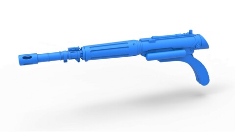 Cosplay 3D printable Klingon Disruptor from the movie Star Trek The Motion Picture 1979