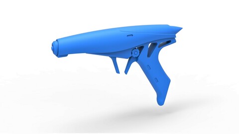 Cosplay 3D printable Kueget LN-21 blaster pistol from Star Wars Revenge of the Sith