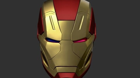 ArtStation - Iron man helmet | Resources