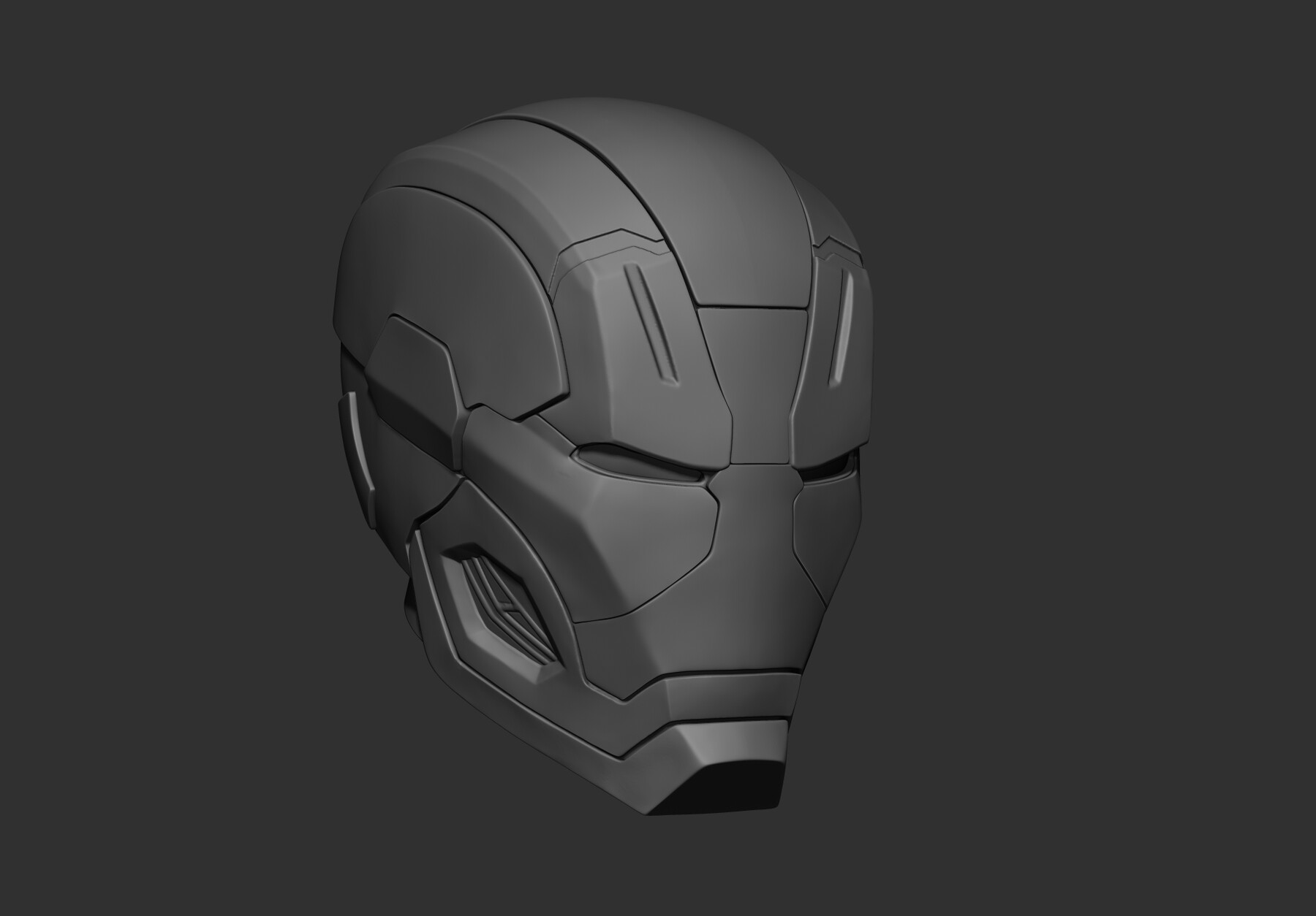 ArtStation - Iron man helmet | Resources