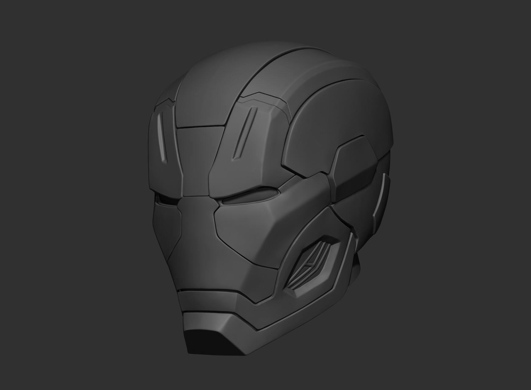 ArtStation - Iron man helmet | Resources