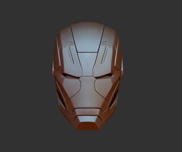 ArtStation - Iron man helmet | Books & Comics