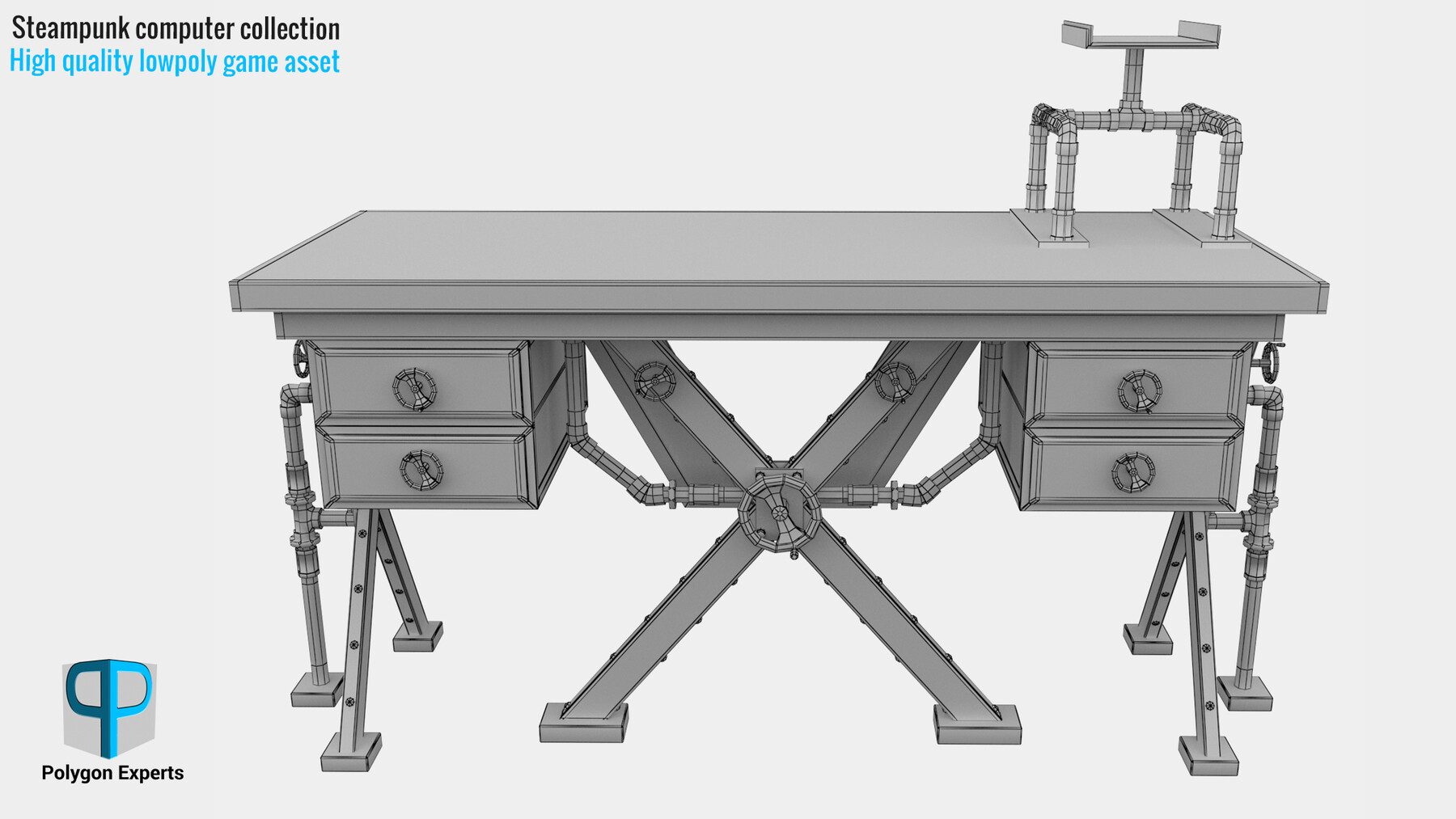 ArtStation - Steampunk computer collection | Game Assets