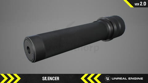 Silencer - FPS Weapon Attachment [ Unreal Engine ]