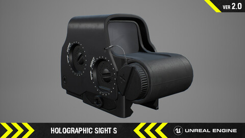 Holographic Sight S  - FPS Weapon Attachment [ Unreal Engine ]