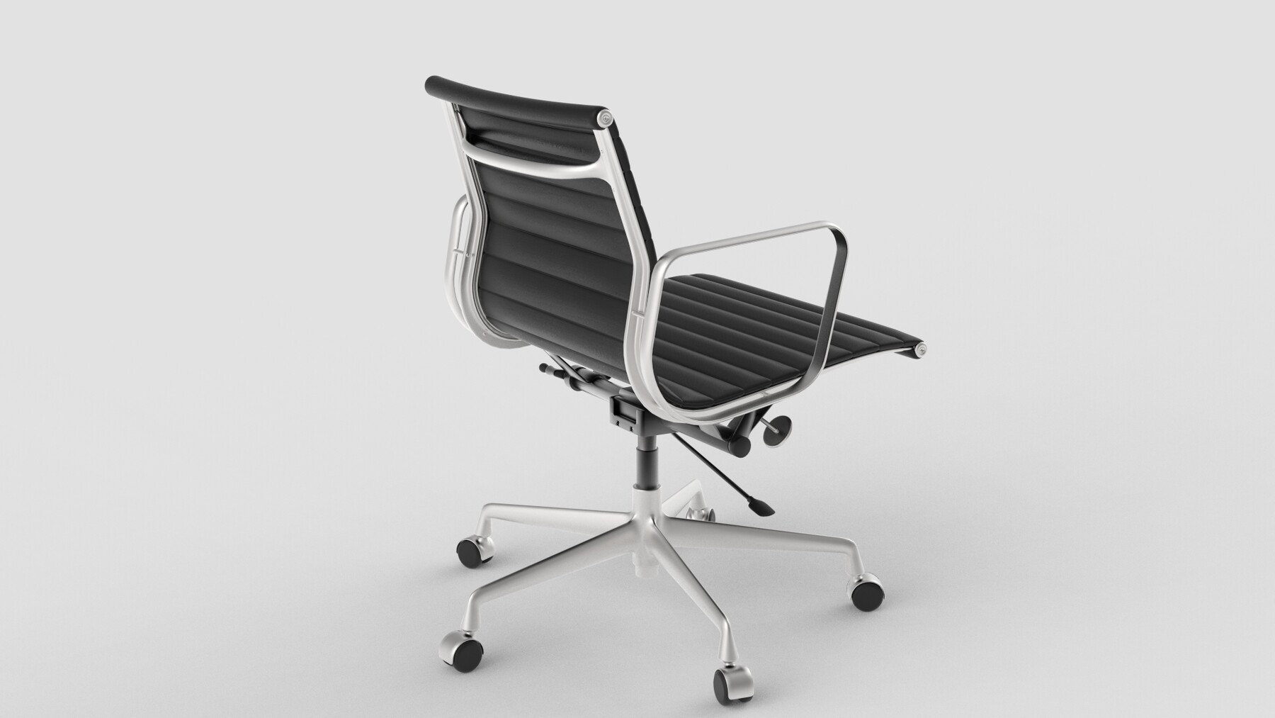 ArtStation - Vitra Aluminium Chair 117 Black | Resources