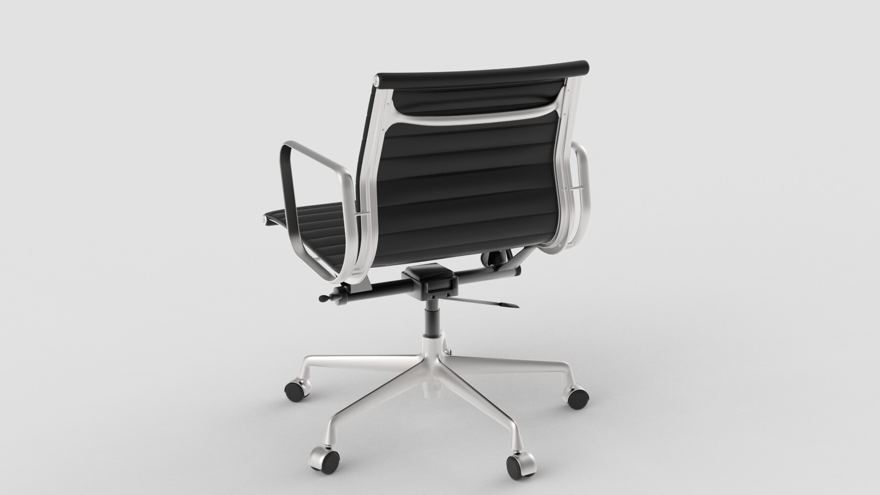 ArtStation - Vitra Aluminium Chair 117 Black | Resources