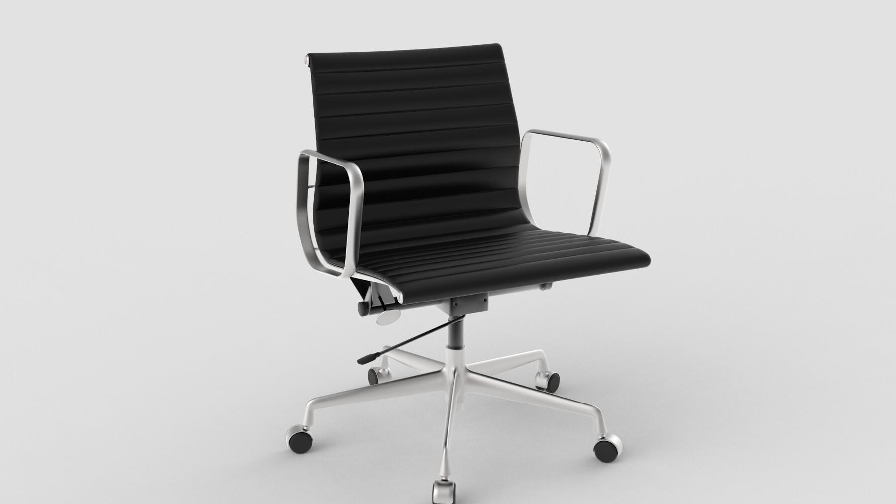 ArtStation - Vitra Aluminium Chair 117 Black | Resources