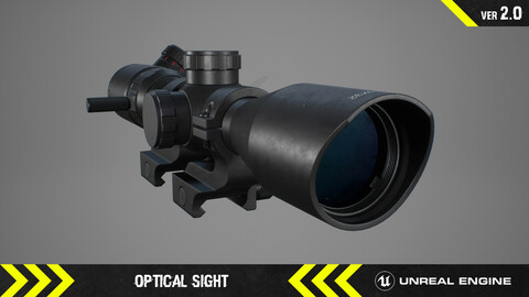 Optical Sight - FPS Weapon Attachment [ Unreal Engine ]