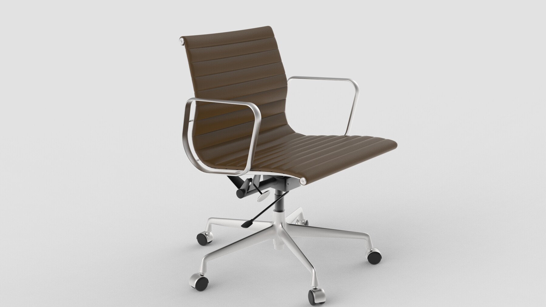 ArtStation - Vitra Aluminium Chair 117 Brown | Resources